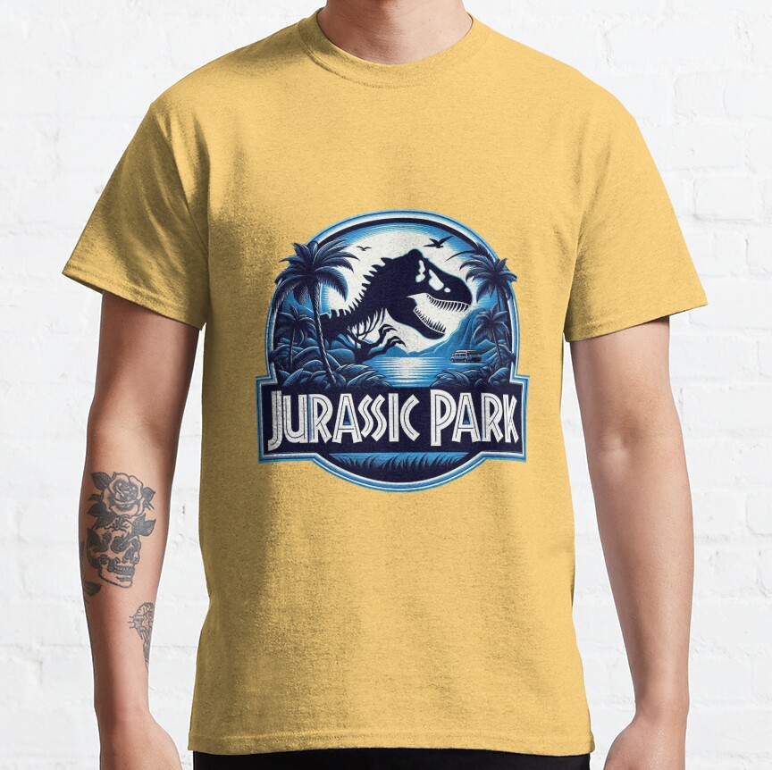 ssrcoclassic teemensffcf6eda6eb664a1front altsquare product1000x1000.u1 18 - Jurassic World Merch