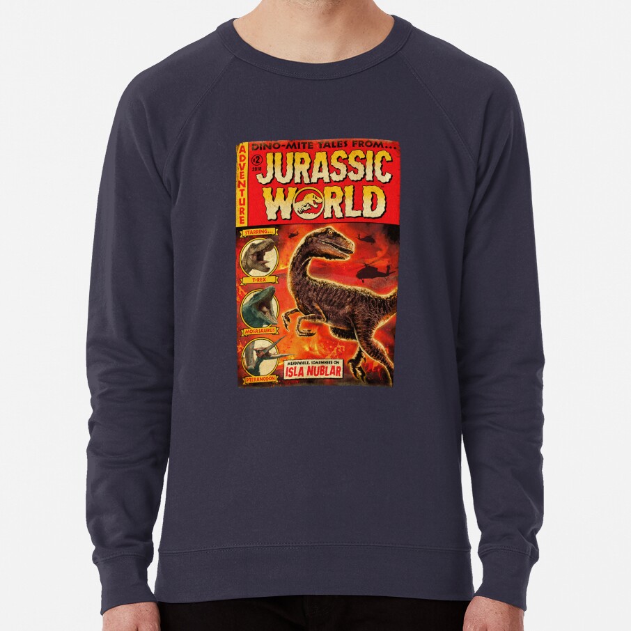 ssrcolightweight sweatshirtmens322e3f696a94a5d4frontsquare productx1000 bgf8f8f8 8 - Jurassic World Merch