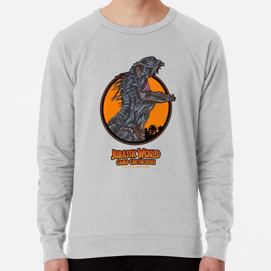 ssrcolightweight sweatshirtmensheather greyfrontsquare productx1000 bgf8f8f8 27 - Jurassic World Merch
