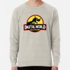ssrcolightweight sweatshirtmensoatmeal heatherfrontsquare productx1000 bgf8f8f8 - Jurassic World Merch