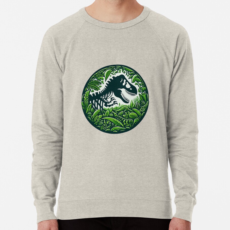 ssrcolightweight sweatshirtmensoatmeal heatherfrontsquare productx1000 bgf8f8f8 15 - Jurassic World Merch