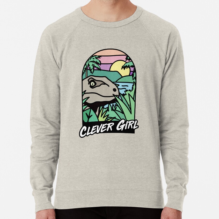 ssrcolightweight sweatshirtmensoatmeal heatherfrontsquare productx1000 bgf8f8f8 16 - Jurassic World Merch