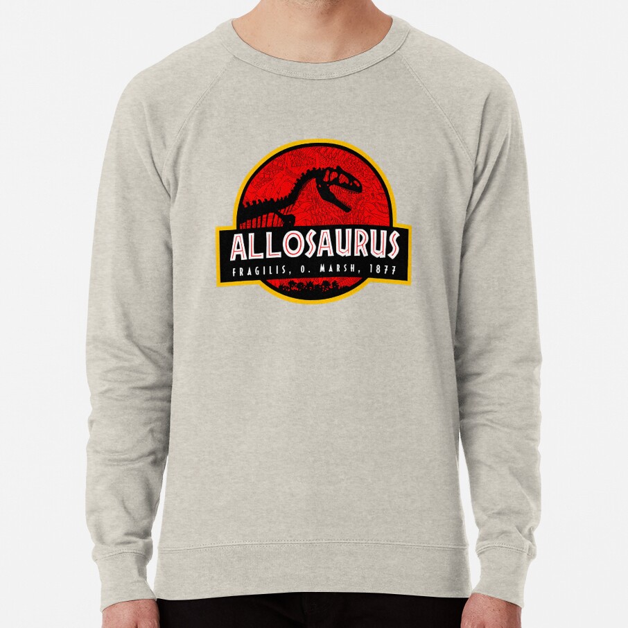ssrcolightweight sweatshirtmensoatmeal heatherfrontsquare productx1000 bgf8f8f8 21 - Jurassic World Merch