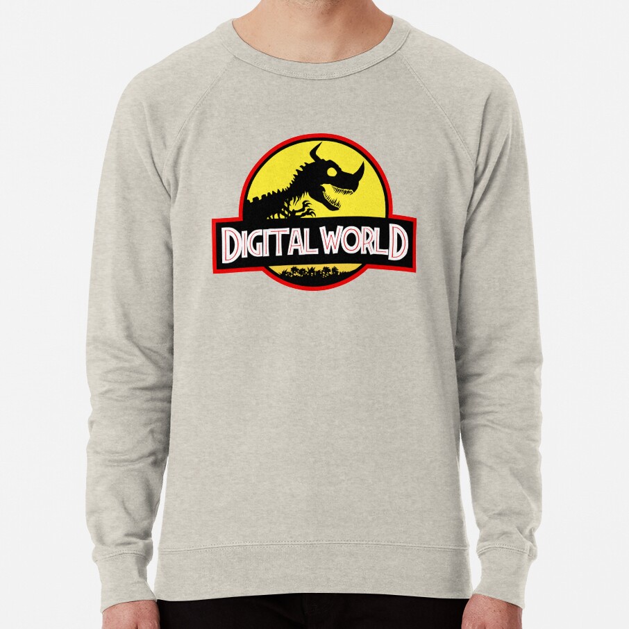 ssrcolightweight sweatshirtmensoatmeal heatherfrontsquare productx1000 bgf8f8f8 - Jurassic World Merch