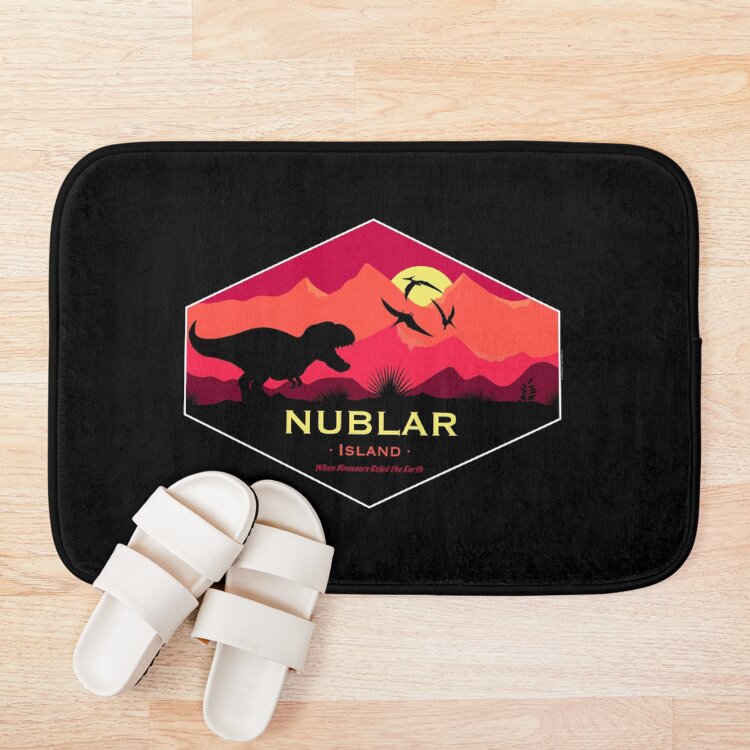 urbathmat flatlay context smallsquare750x1000.1u5 12 - Jurassic World Merch