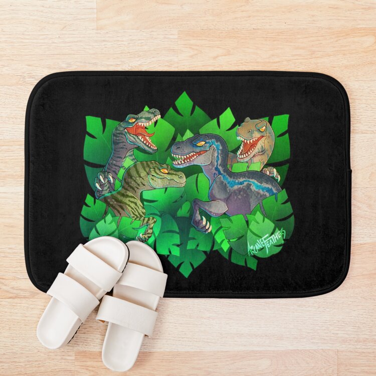 urbathmat flatlay context smallsquare750x1000.1u5 19 - Jurassic World Merch
