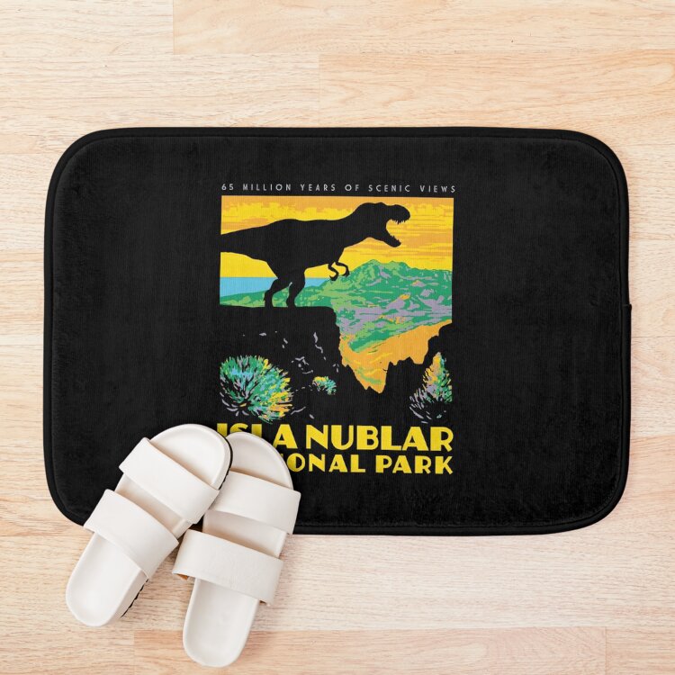 urbathmat flatlay context smallsquare750x1000.1u5 23 - Jurassic World Merch