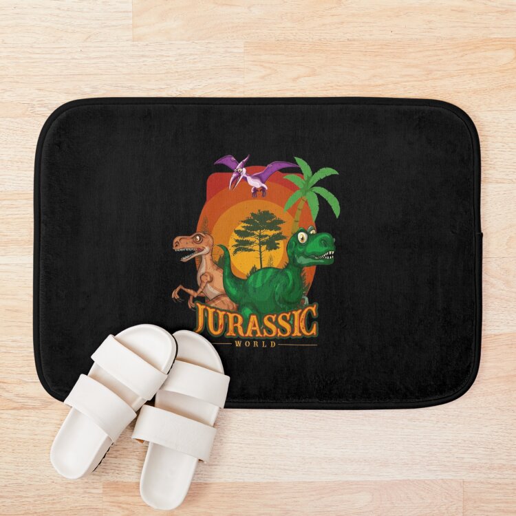 urbathmat flatlay context smallsquare750x1000.1u5 9 - Jurassic World Merch
