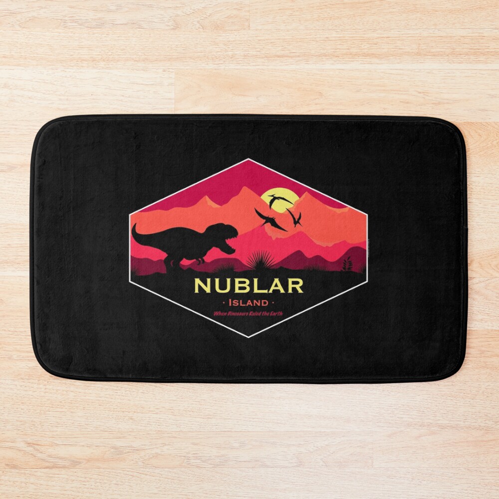 urbathmat flatlay largesquare1000x1000.1u5 12 - Jurassic World Merch