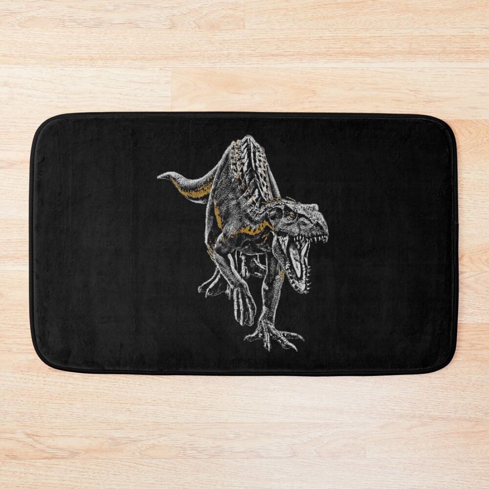 urbathmat flatlay largesquare1000x1000.1u5 15 - Jurassic World Merch