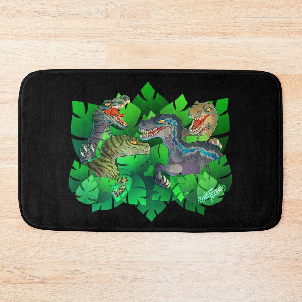 urbathmat flatlay largesquare1000x1000.1u5 19 - Jurassic World Merch